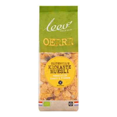 Leev Oerrr Glutenvrije Krokante Muesli
